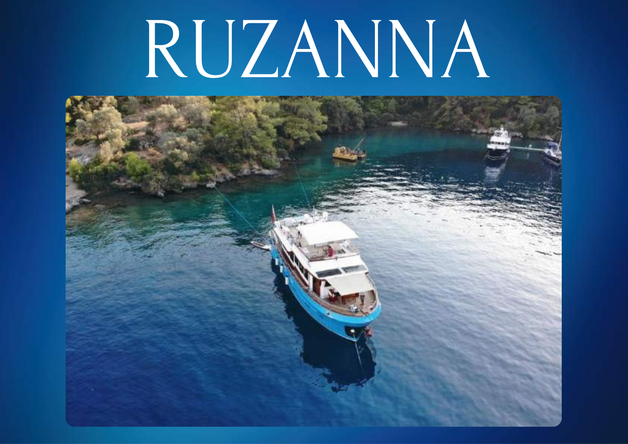 Motor Yacht Ruzanna Trawler For Charter